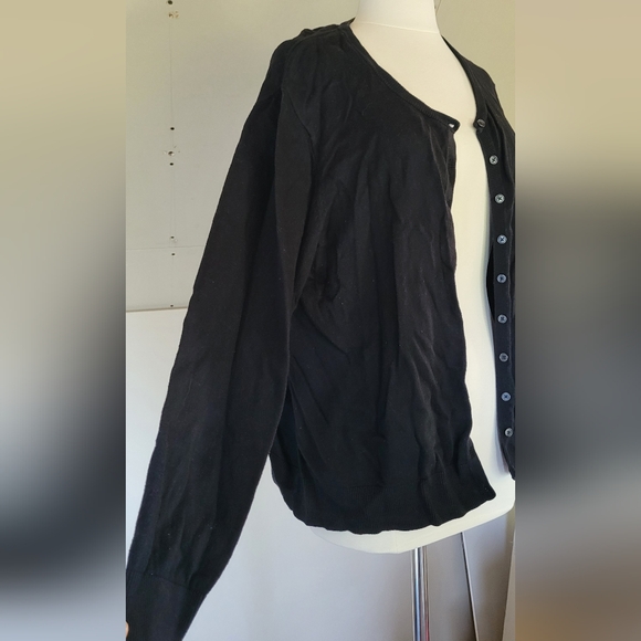 Black Old Navy Cardigan Womens Size XXL - Picture 2 of 8